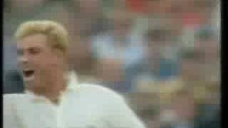 Shane Warnes Ball Of The Century to Mike Gatting [upl. by Modesty]