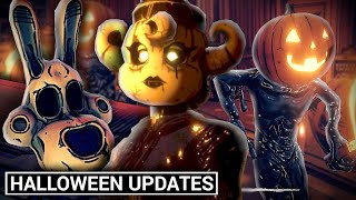 A ton of Bendy Updates dropped for Halloween Bendy The Cage Movie Lone Wolf Updates [upl. by Airec119]