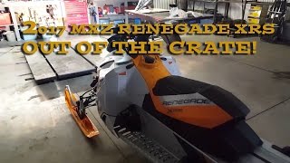 2017 SkiDoo Renegade XRS 137 Spring Fever Pines PSM [upl. by Peyter]