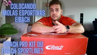 COLOQUEI MOLAS ESPORTIVAS EIBACH NO POLO  O QUE ACHEI MOLAS EIBACH PRO KIT POLO HIGHLINE [upl. by Weld190]