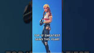 Top ten sweaty skins in 2024 [upl. by Hopper]