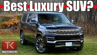 Massive 140K Luxury SUV How Opulent is the 2024 Jeep Grand Wagoneer L [upl. by Marcie508]