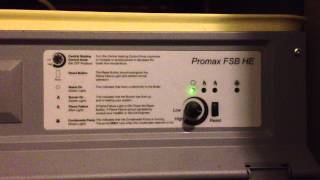 Potterton Promax FSB HE boiler glowing red light [upl. by Dustin]