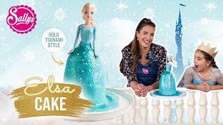 Elsa Frozen Torte  Bolo Tsunami Princess Cake  Sallys Welt [upl. by Desai306]