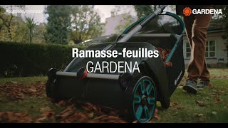 GARDENA Ramassefeuilles installation facile [upl. by Ebert393]