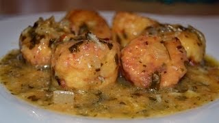 Hake Meatballs in Green Sauce  Easy Homemade Fish Balls Recipe [upl. by Letreece]