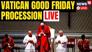 Pope Francis Presides The Good Friday Passion Of The Lord Service At The Vatican  Good Friday 2023 [upl. by Gayelord]