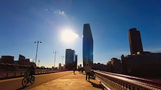 4K London Walk through Holborn  Blackfriars Bridge  Thames River [upl. by Nnaegroeg415]