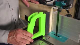 How to setup a bandsaw before cutting wood [upl. by Saturday]