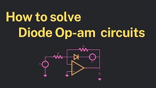 Diode and Operational amplifiers [upl. by Socin]