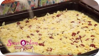 Sami Slimanis Kirschkuchen mit Buttermilch  Sweet amp Easy  Enie backt  sixx [upl. by Norah903]