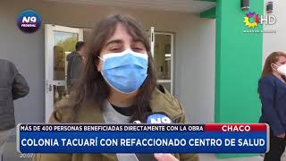 N9 FEDERAL  CAPITANICH  COLONIA TACUARÍ CON REFACCIONADO CENTRO DE SALUD  CHACO [upl. by Pleasant]