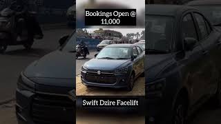 Maruti Suzuki Swift Dzire Facelift Bookings open  11000 INR swiftdzire suzukiswift marutidzire [upl. by Tersina71]