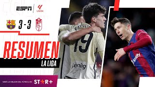 ¡GOL DE PELLISTRI Y PARTIDAZO INFERNAL ENTRE CULÉS Y NAZARÍES  Barcelona 33 Granada  RESUMEN [upl. by Acirrej]