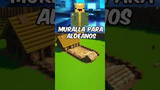 TUTORIAL PARA PROTEGER A TUS ALDEANOS EN Minecraft [upl. by Ailegra]