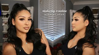 UPDATED MAKEUP ROUTINE BEGINNER FRIENDLY VERY DETAILED amp FAVORITE PRODUCTS [upl. by Thevenot]