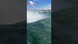 Horseshoe Falls In Niagara Falls Canadaontario niagarafallscanada canada shortvideo [upl. by Annoif]