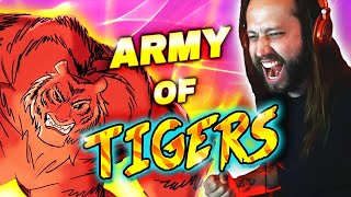 ARMY OF TIGERS  Power Metal song by Jonathan Young [upl. by Dygert]