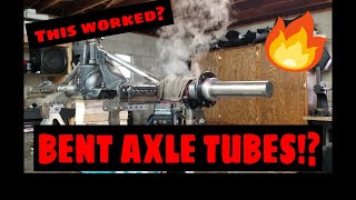 Bent Axle Tubes  How To Fix It [upl. by Anthia]