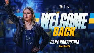 Marquette Introduces New WBB Coach Cara Consuegra [upl. by Shere741]