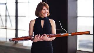 Devienne Concerto No 4 for Bassoon and Orchestra Movement 3 Kristin Wolfe Jensen [upl. by Enitsyrk]