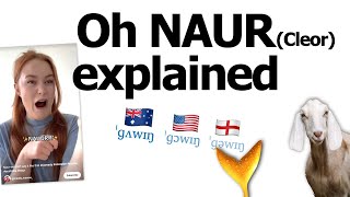 My favourite vowel Oh NAUR explained [upl. by Yralam]