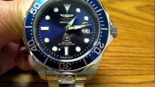 Invicta Grand Diver 3045 Automatic Watch with Seiko NH35A Movement [upl. by Uwton]