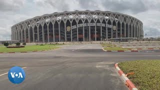 Le stade Olympique d’Ebimpé prêt à accueillir la CAN [upl. by Harald685]