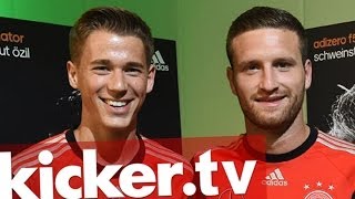 Nationalelf  Frischlinge Durm und Mustafi in Alarmbereitschaft  kickertv [upl. by Nickola]