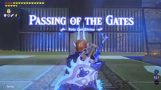 BotW052  Passing Of The Gates Shrine Made Easy  Rota Ooh Shrine [upl. by Esdras]