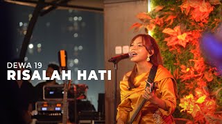 RISALAH HATI  DEWA 19 TAMI AULIA LIVE JKT [upl. by Aikas]