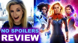 The Marvels REVIEW  NO SPOILERS [upl. by Akenot]