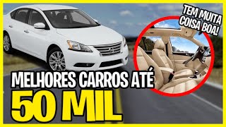 10 MELHORES CARROS ATÉ 50 MIL REAIS  Motores Brasil [upl. by Ym522]