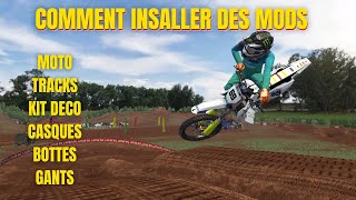 2024  COMMENT INSTALLER FACILEMENT DES MODS MX BIKES  Tracks moto amp Skin  TUTORIAL FR [upl. by Ajad]