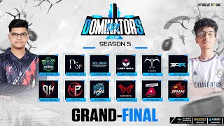 🔴LIVE GRAND FINAL  SRS DOMINATORS CUP SSN5  STRIKER SERIES  LIQUID PRODUCTION [upl. by Itsyrc296]