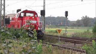 Gravita Doppeltraktionen DB MRCE Croissrail und mehr in Biederitz vom 01092011 [upl. by Hpeseoj384]