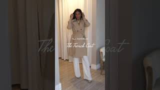 Zara Haul Autum Collection 🤩 Trench Coats Try On Haul shorts [upl. by Atidnan]