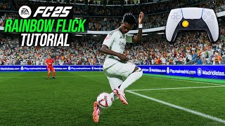 How To Do The Rainbow Flick in FC 25 EASY TUTORIAL  How to Do Rainbow Flick Skill in FIFA 25 [upl. by Ahsiekar155]