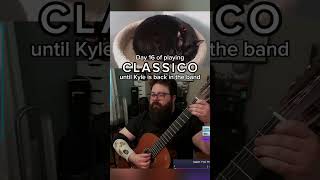 Classico pt 2  Day 16  shorts classicalguitar tenaciousd classico classicalguitarist guitar [upl. by Phene470]