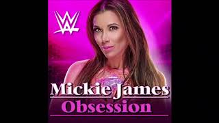 WWE Mickie James Theme “Obsession” HD  HQ [upl. by Thilde]