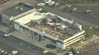 Chopper 6 Tornado Damage in Trevose Pa [upl. by Aurthur882]