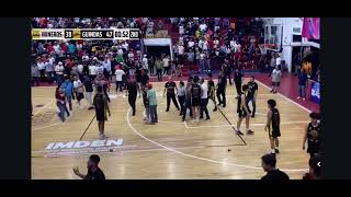 Basquetbol Cibapac 2024 Nogales vs Cananea termina en pelea [upl. by Ettenrahc104]