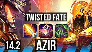 TF vs AZIR MID  7112 Godlike  KR Diamond  142 [upl. by Nnayrrehs]