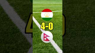 Tajikistan 40 Nepal  Tajikistan vs Nepal Men’s International Football Match Reaction [upl. by Essirehs]