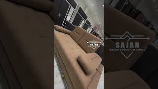 Folding Arm Sofa Set Get Only At Sajan Kitchen And Furniture Studio Mullanpur japfurniture [upl. by Einna]