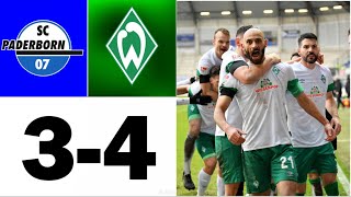 SV Werder Bremen  SC Paderborn  43 Auswärtssieg Highlights [upl. by Faith286]