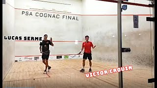 SQUASH Victor Crouin  Lucas Serme  Full Final Match [upl. by Alayne]