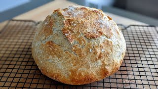 How To Make NOKNEAD WHOLE WHEAT BREAD  4 Ingredients Crusty Artisan Bread Recipe  Easy amp Tasty [upl. by Flann]