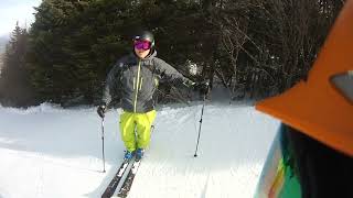 020222 The Big Man skiing Salomon 84 Stance [upl. by Sybila48]