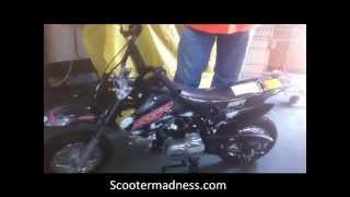 SSR 70cc Pit Bike WalkAround and Review [upl. by Felix806]